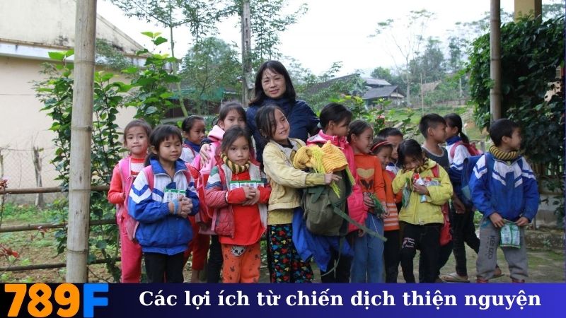 Các lợi ích cho nhà cái khi thực hiện chiến dịch thiện nguyện